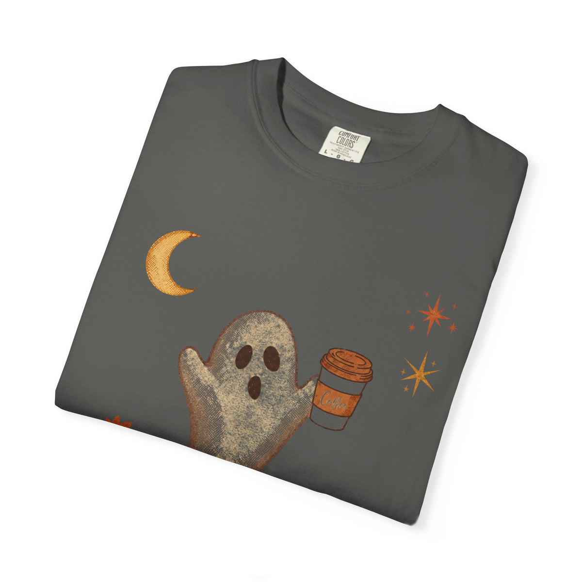 Just a Spooky Little Coffee Shirt | Vintage Halloween Coffee Tee
