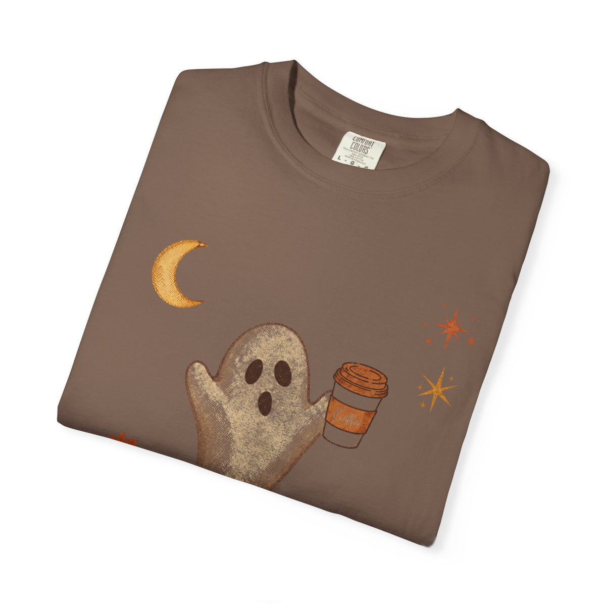 Just a Spooky Little Coffee Shirt | Vintage Halloween Coffee Tee