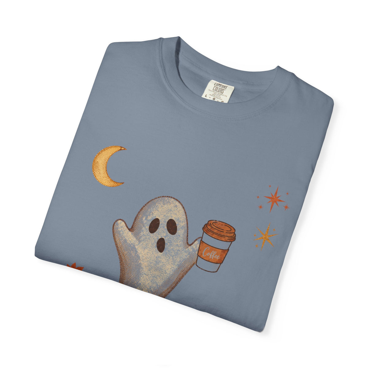 Just a Spooky Little Coffee Shirt | Vintage Halloween Coffee Tee