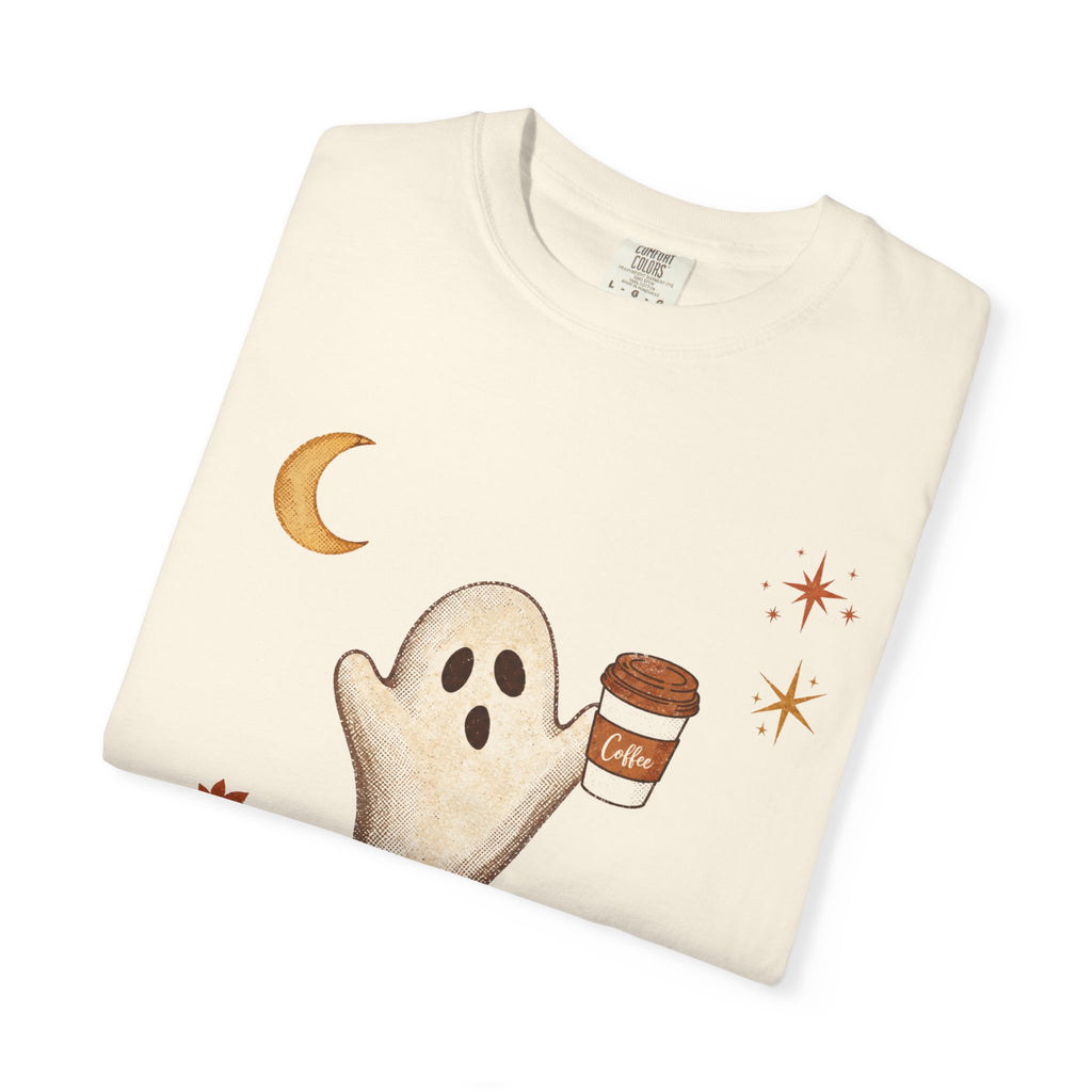 Just a Spooky Little Coffee Shirt | Vintage Halloween Coffee Tee